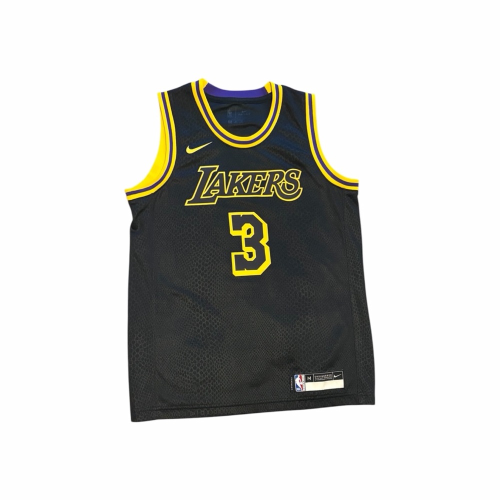Los Angeles Lakers Anthony Davis Swingman Jersey🟡🟣🏀Youth Medium